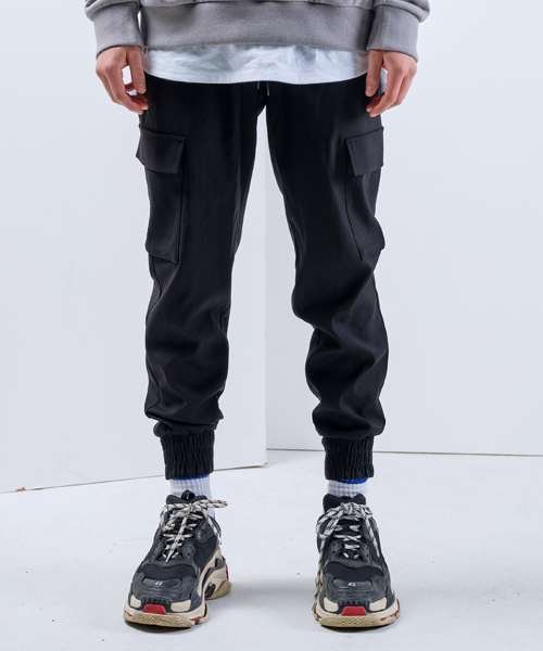 正規品販売！ ストリート系 ジョガーパンツ メンズ トレンド XL ブルー 韓国
